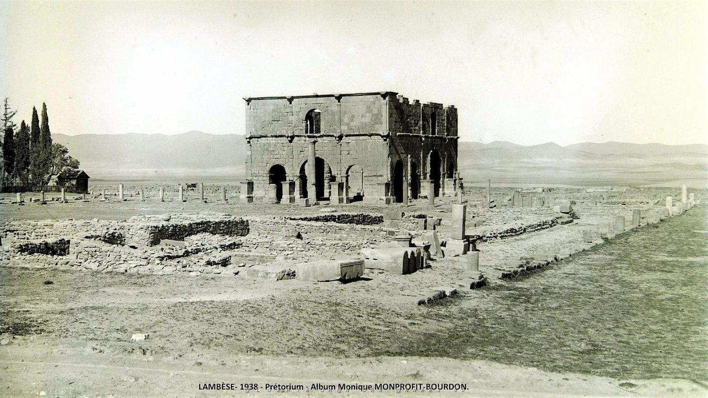 1- Lambese 1938. Le Pretorium (2).JPG